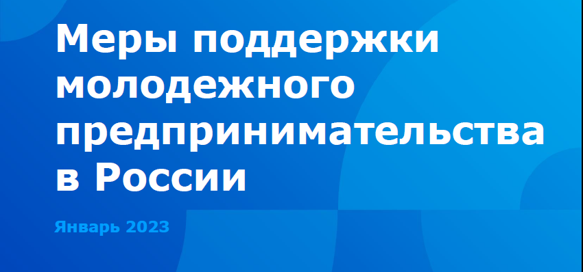 Меры поддержки молодежного предпринимательства в России