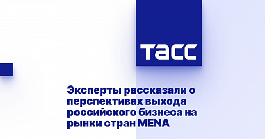 Эксперты рассказали о перспективах выхода российского бизнеса на рынки стран MENA