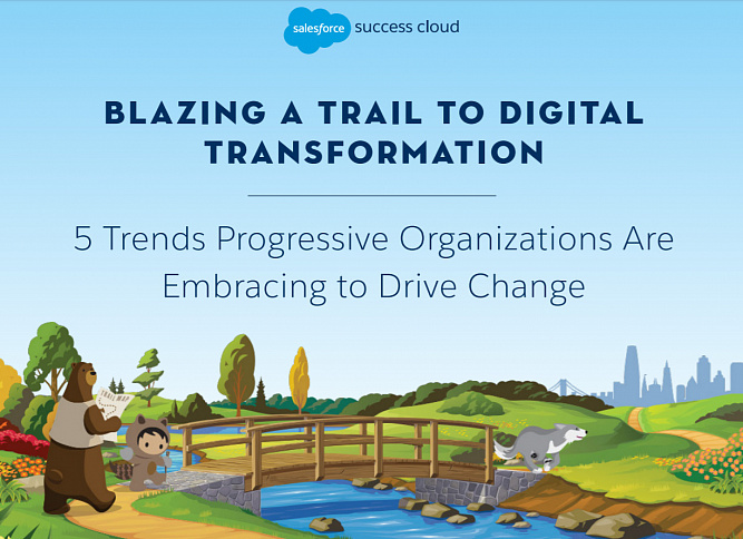 Blazing a Trail to Digital Transformation. 5 Trends Progressive Organizations Are Embracing to Drive Change 